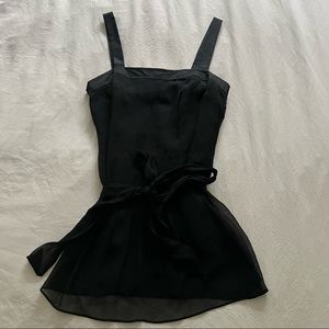 Banana Republic Black Bow Blouse